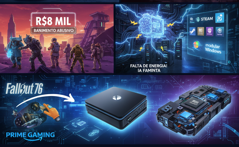 Boas Notícias, Bad News, e o Futuro Doido dos Games: De Jogos GRÁTIS a Xbox Virando PC!